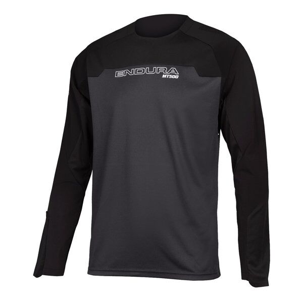 endura mt500 burner l/s - maglia mtb a manica lunga - uomo black 2xl