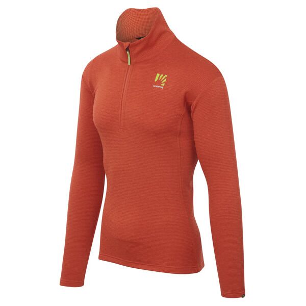 karpos pizzocco half-zip - maglia in pile - uomo orange 2xl