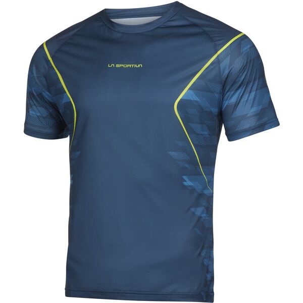 la sportiva pacer - maglia trail running - uomo blue/light green s