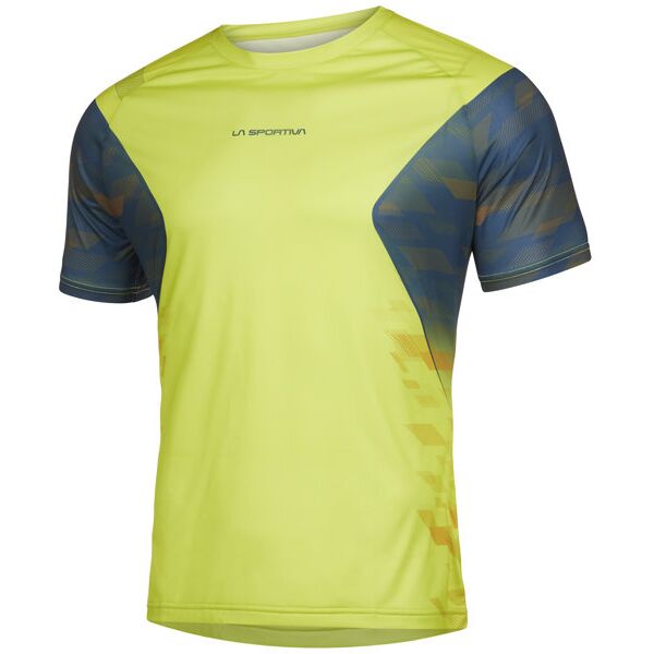 la sportiva pacer - maglia trail running - uomo light green/blue xl