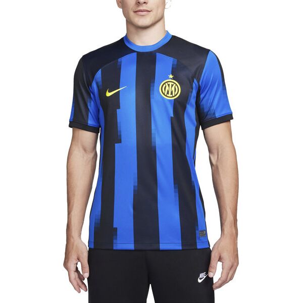 nike inter-milan 23/24 home - maglia calcio - uomo blue/black s