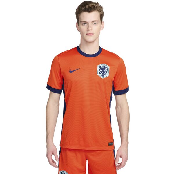 nike netherlands 2024 home - maglia calcio - uomo orange l