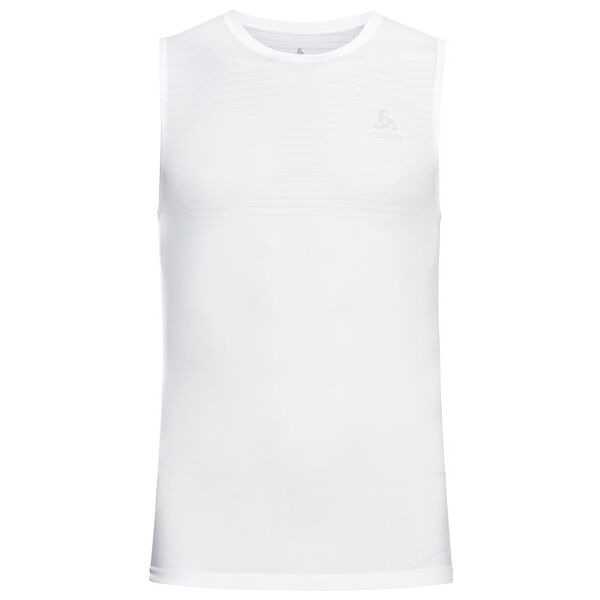 odlo performance top neck - top tecnico - uomo white m