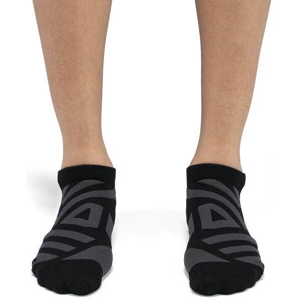 on performance low sock w - calzini corti running - dna black/grey m (eu 40-41)