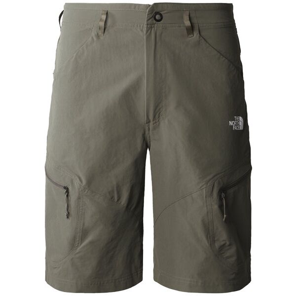 the north face m exploration - pantaloni corti trekking - uomo green 32