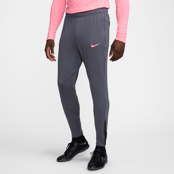 nike pantaloni da calcio dri-fit  strike – uomo - grigio