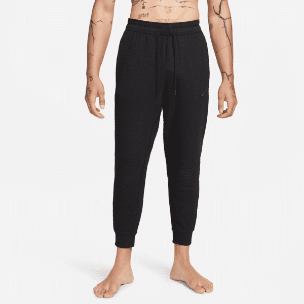 nike pantaloni dri-fit  yoga – uomo - nero