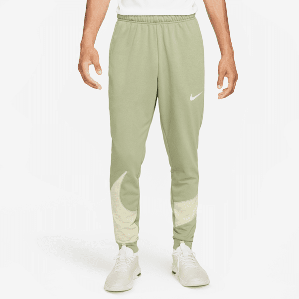 nike pantaloni da fitness affusolati  dri-fit – uomo - verde