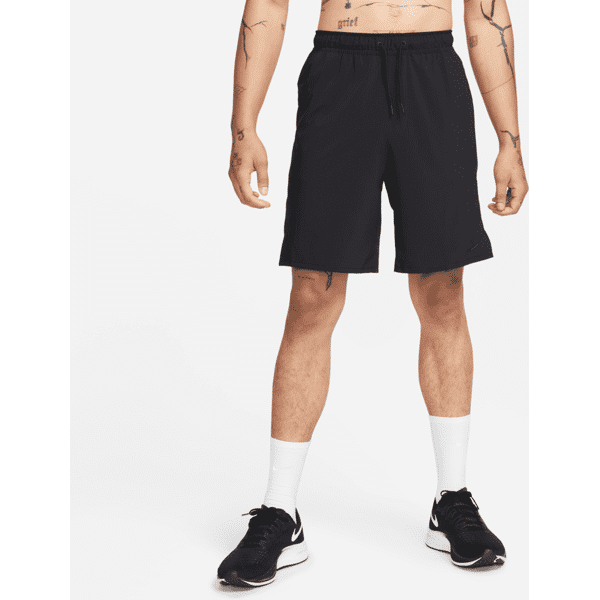 nike shorts versatili non foderati dri-fit 23 cm  unlimited – uomo - nero