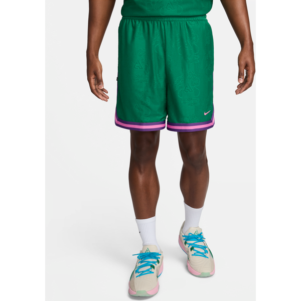 nike shorts da basket 15 cm dri-fit dna giannis – uomo - verde