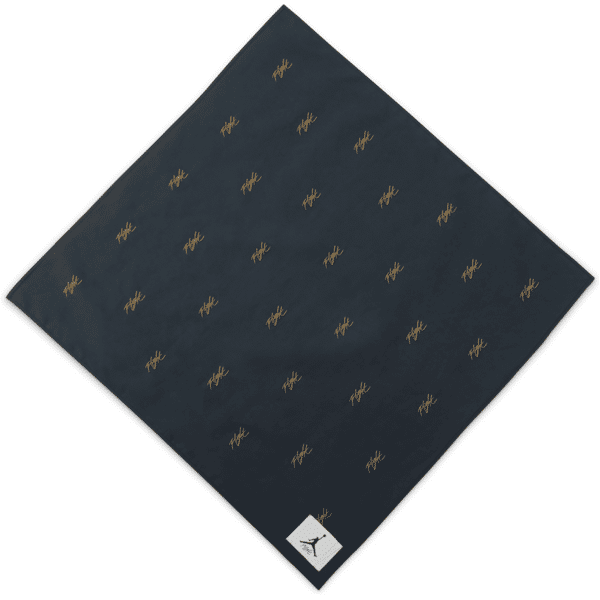 jordan bandana stampata  flight - nero