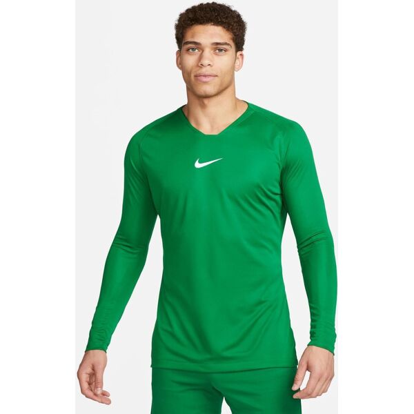 nike maglia tight fit park first layer verde per uomo av2609-302 m