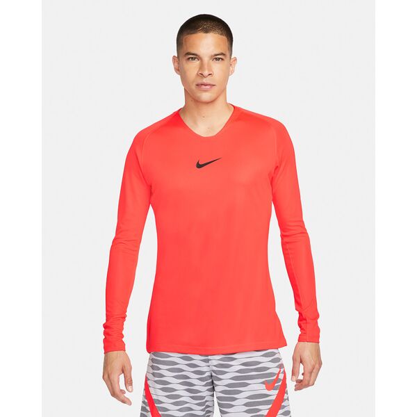 nike maglia tight fit park first layer rosso crimson per uomo av2609-635 l