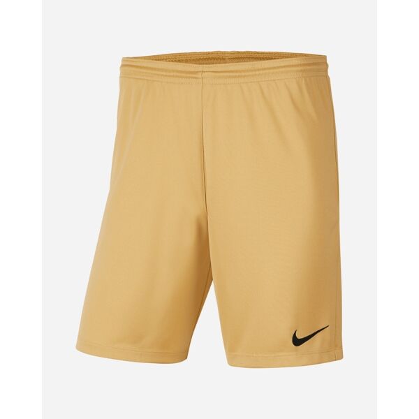 nike pantaloncini park iii oro uomo bv6855-729 s