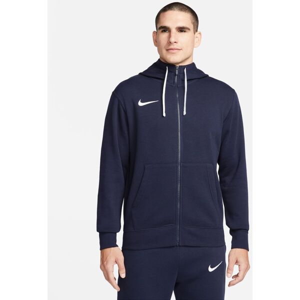 nike felpa con zip e cappuccio team club 20 blu navy uomo cw6887-451 3xl