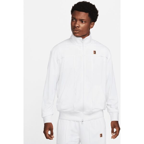 nike giacca da tennis court bianco uomo dc0620-100 s