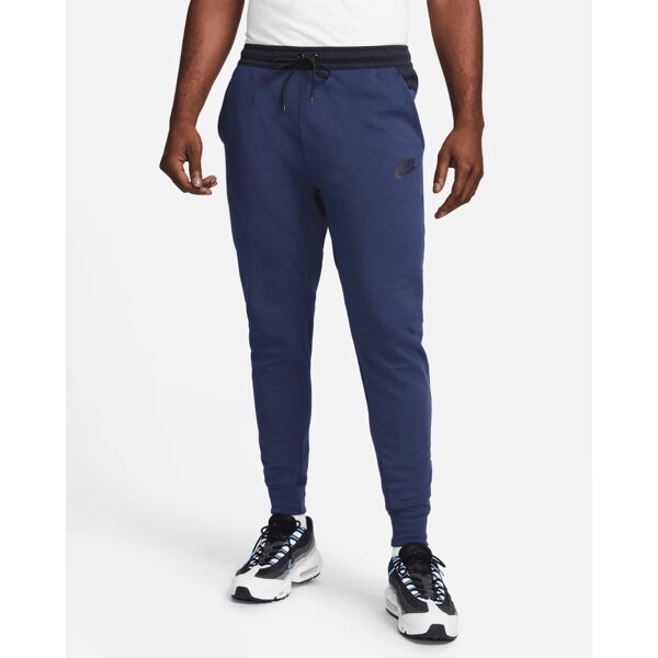 nike pantaloni da jogging sportswear essential blu navy e nero uomo dd5293-410 xl