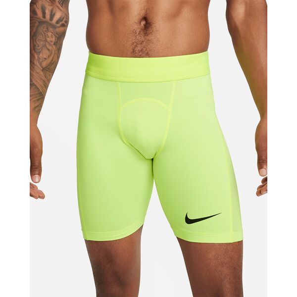 nike tight pro giallo fluorescente uomo dh8128-702 2xl