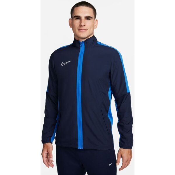 nike giacca academy 23 blu navy e blu reale per uomo dr1710-451 l