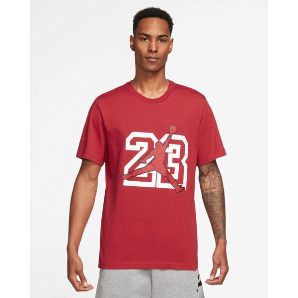 nike maglietta jordan rosso uomo fb7394-687 xl