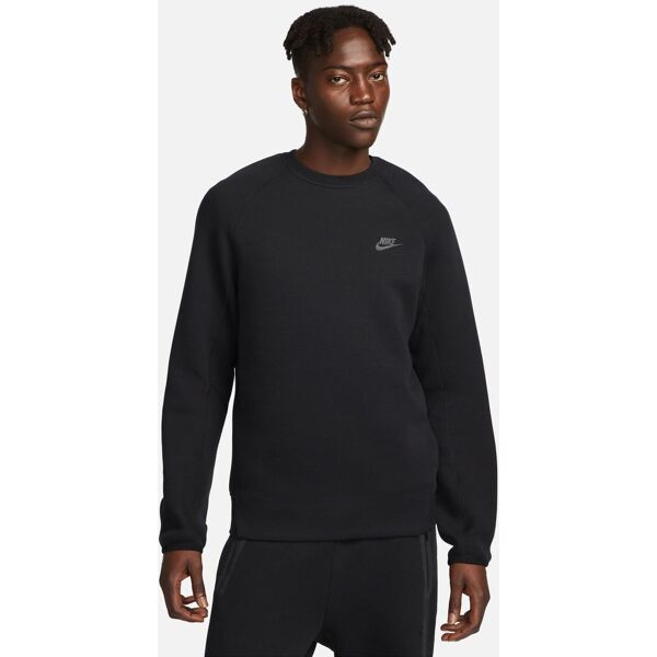 nike felpa sportswear tech fleece nero uomo fb7916-010 l