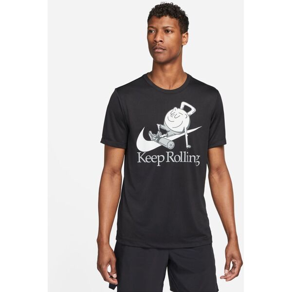 nike maglietta da training dri-fit nero uomo fj2452-010 xl