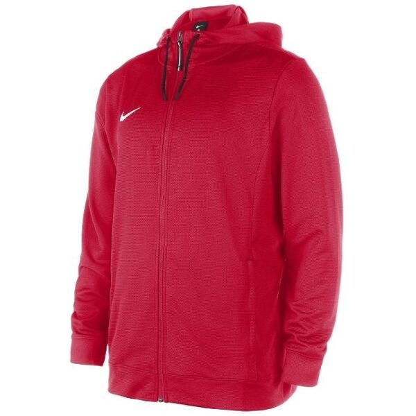 nike giacca con cappuccio da basket team rosso uomo nt0205-657 s