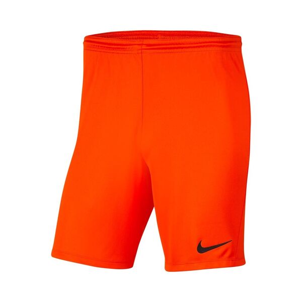 nike pantaloncini park iii arancione uomo bv6855-819 s