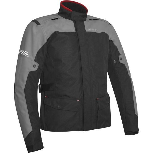 acerbis discovery forest giacca motociclista nero grigio s