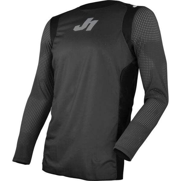 just1 j-flex longsleeve jersey per biciclette nero xl