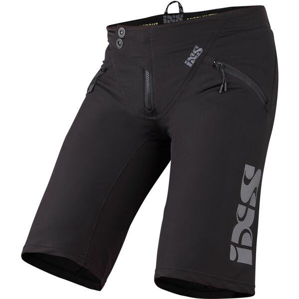 ixs trigger pantaloncini per biciclette nero 3xl