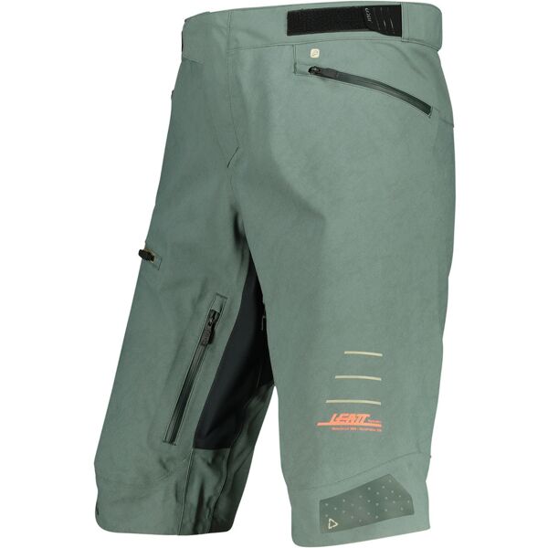 leatt dbx 5.0 mtb pantaloncini da bicicletta verde 2xl