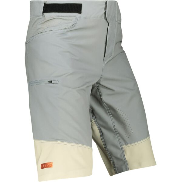 leatt mtb trail 3.0 pantaloncini da bicicletta grigio s