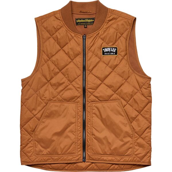 lee ruckus ride vest gilet da bicicletta marrone xl