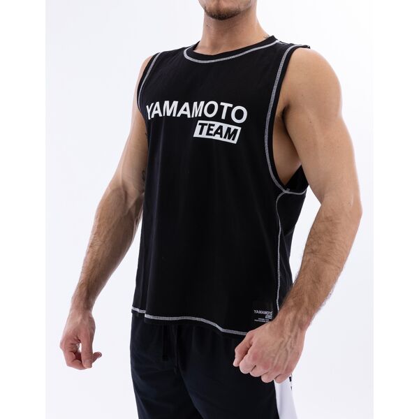 yamamoto outfit tank top all black yamamoto® team colore: nero xxxxl