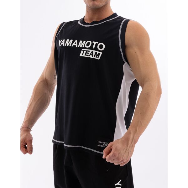 yamamoto outfit man tank top yamamoto® team colore: nero xxxl