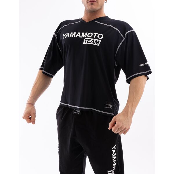 yamamoto outfit football t-shirt v-neck yamamoto® team colore: nero xxxl
