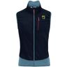 Karpos Lavaredo - gilet softshell - uomo Dark Blue/Light Blue/Red S