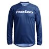 Hebo Kodiak Short Sleeve Jersey Blu S Uomo