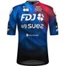 Gobik Odyssey Fdj Suez 202 Short Sleeve Jersey Blu XL Uomo