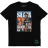 Mitchell & Ness T-SHIRT NBA COVER SLAM MARBURY GARNETT BLK M