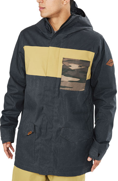 DAKINE ELSMAN BLACK FENNEL FIELD CAMO XL