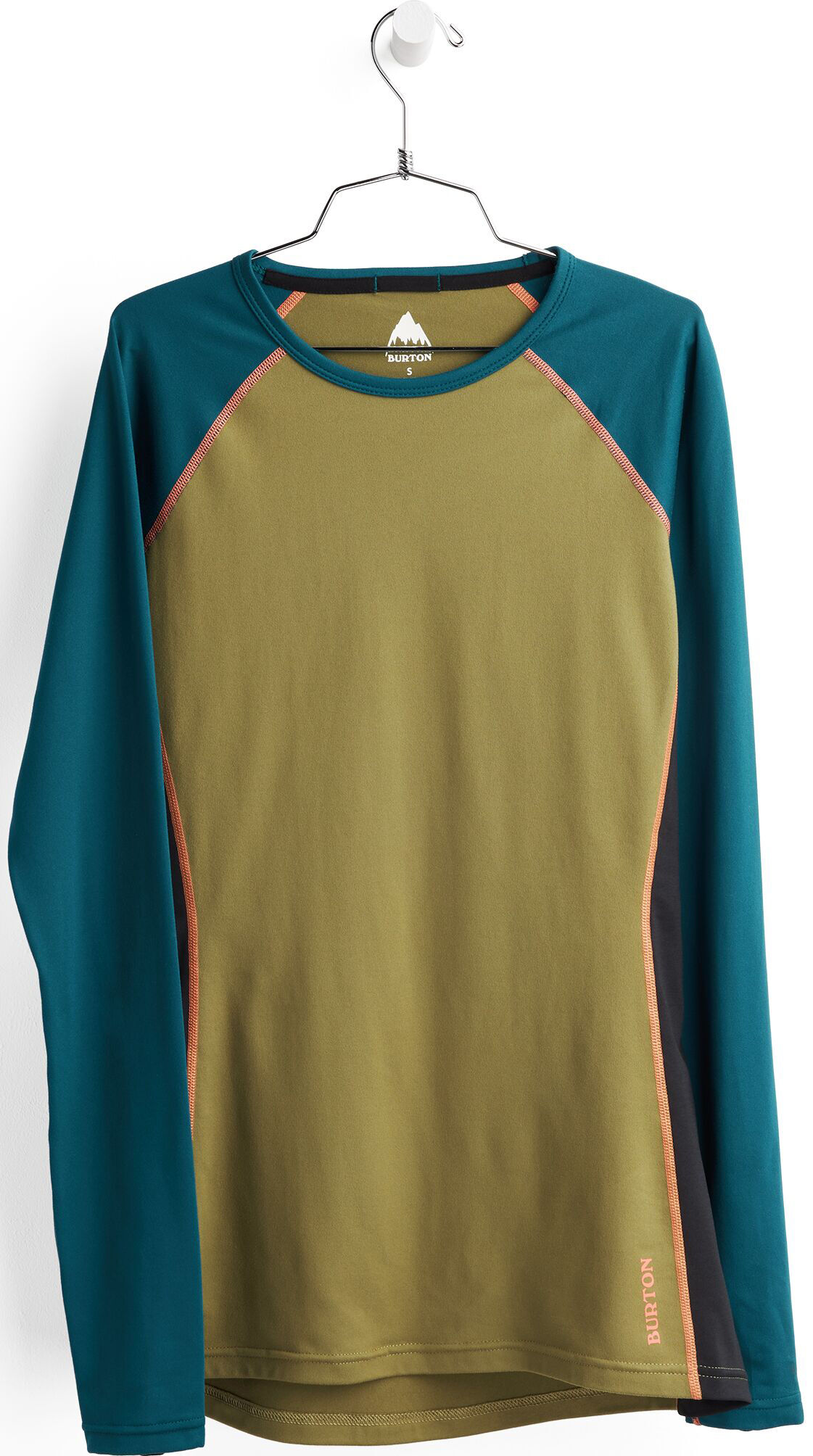 Burton MIDWEIGHT X BASE LAYER CREW WMN SHADED SPRUCE MARTINI OLIVE S