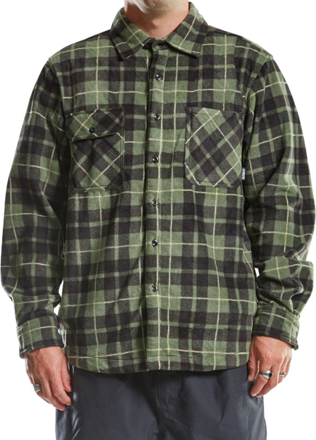 THIRTYTWO REST STOP SHIRT MILITARY M