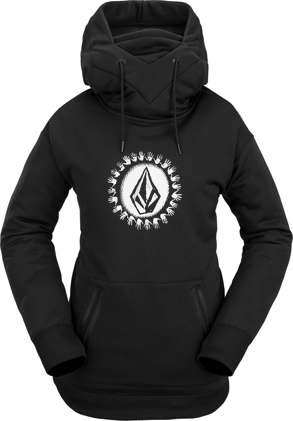 Volcom SPRING SHRED HOODY BLACK L