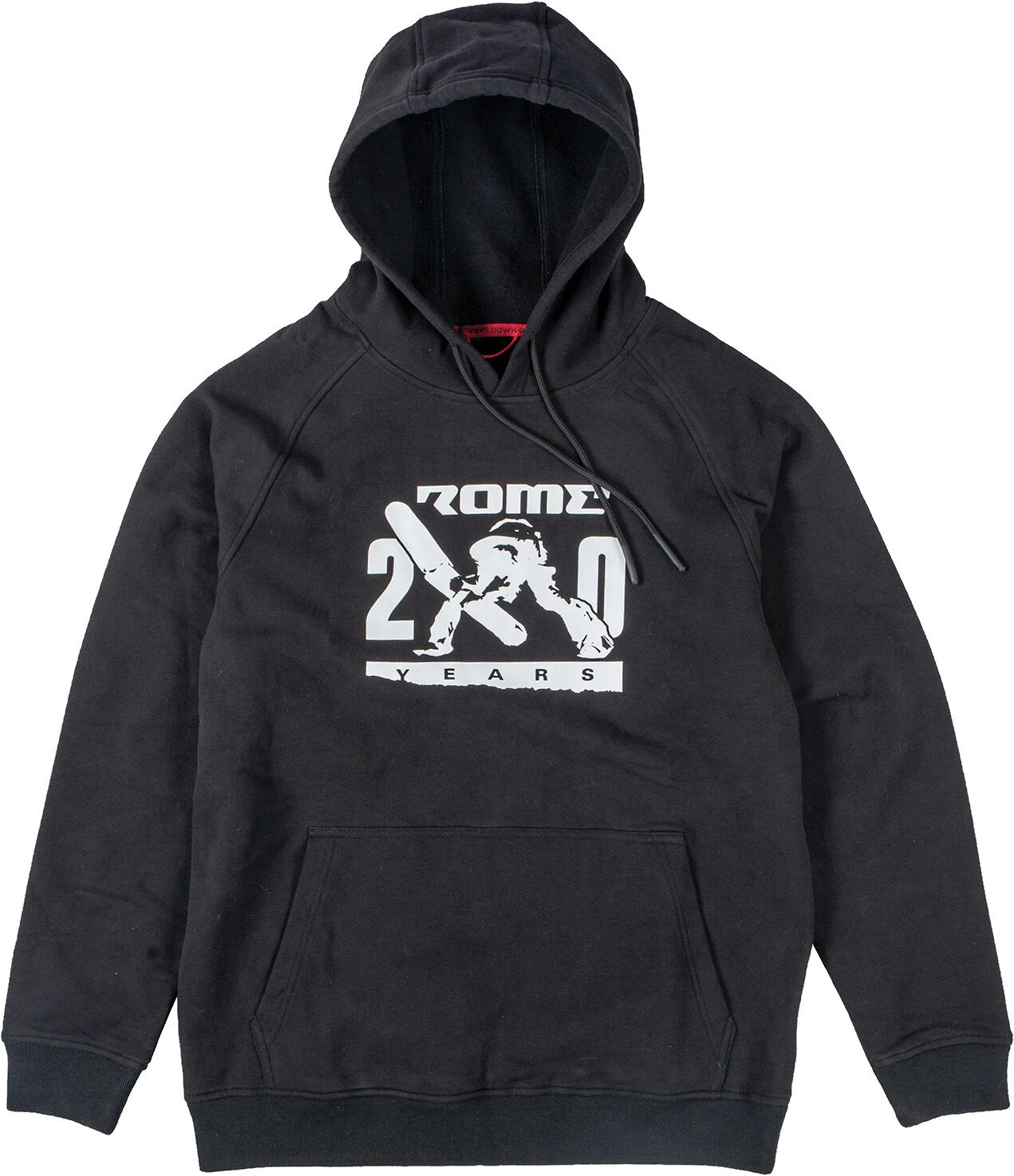 ROME BASIC HOODIE BLACK S