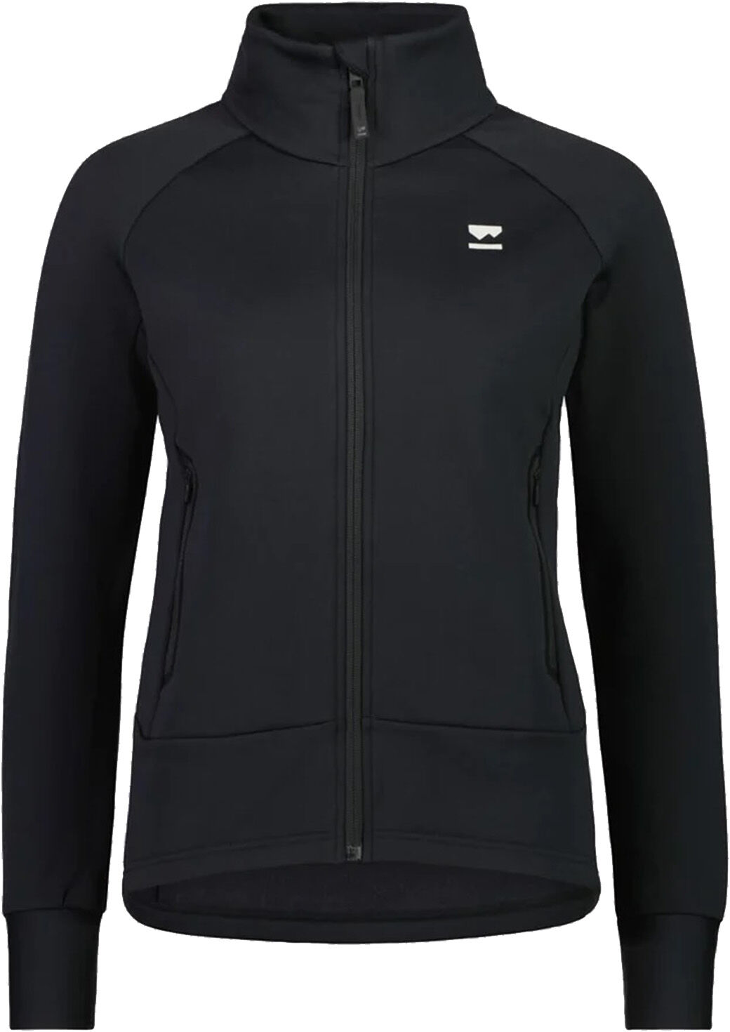 MONS ROYALE WMN NEVIS MERINO FLEECE BLACK S