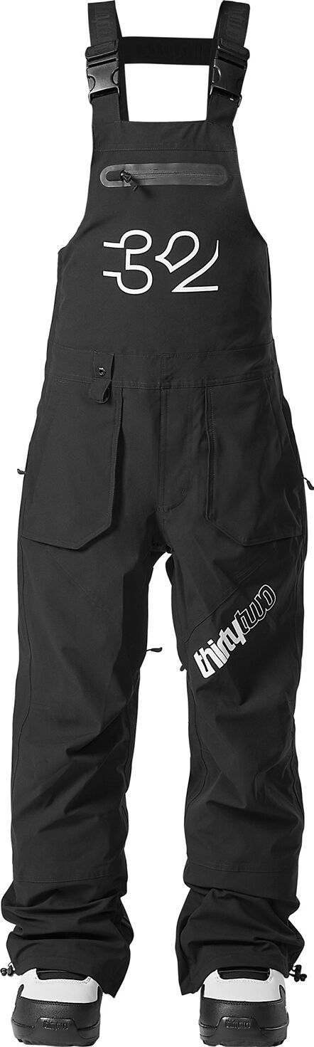 THIRTYTWO BASEMENT BIB YOUTH BLACK L