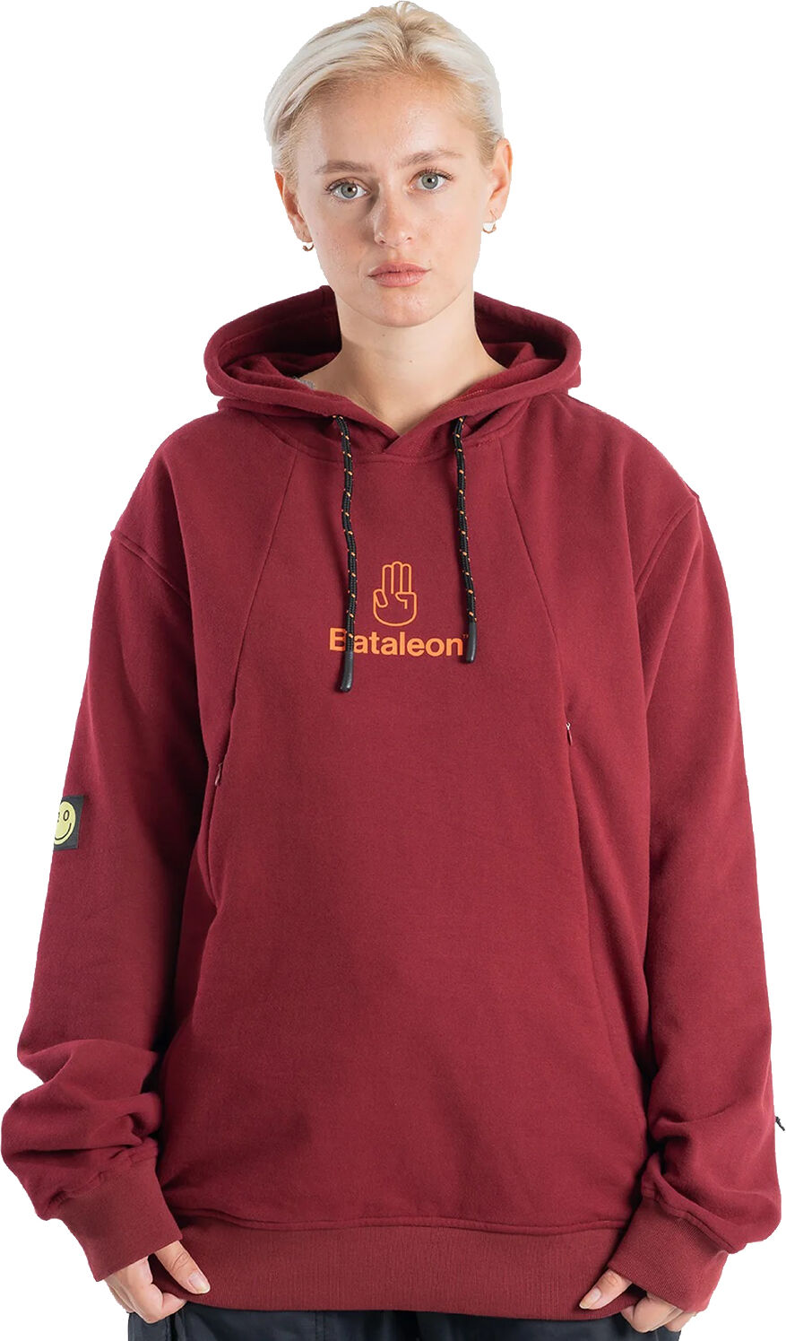 BATALEON SNOWPROOF DELTA HOODIE RUBY WINE XL