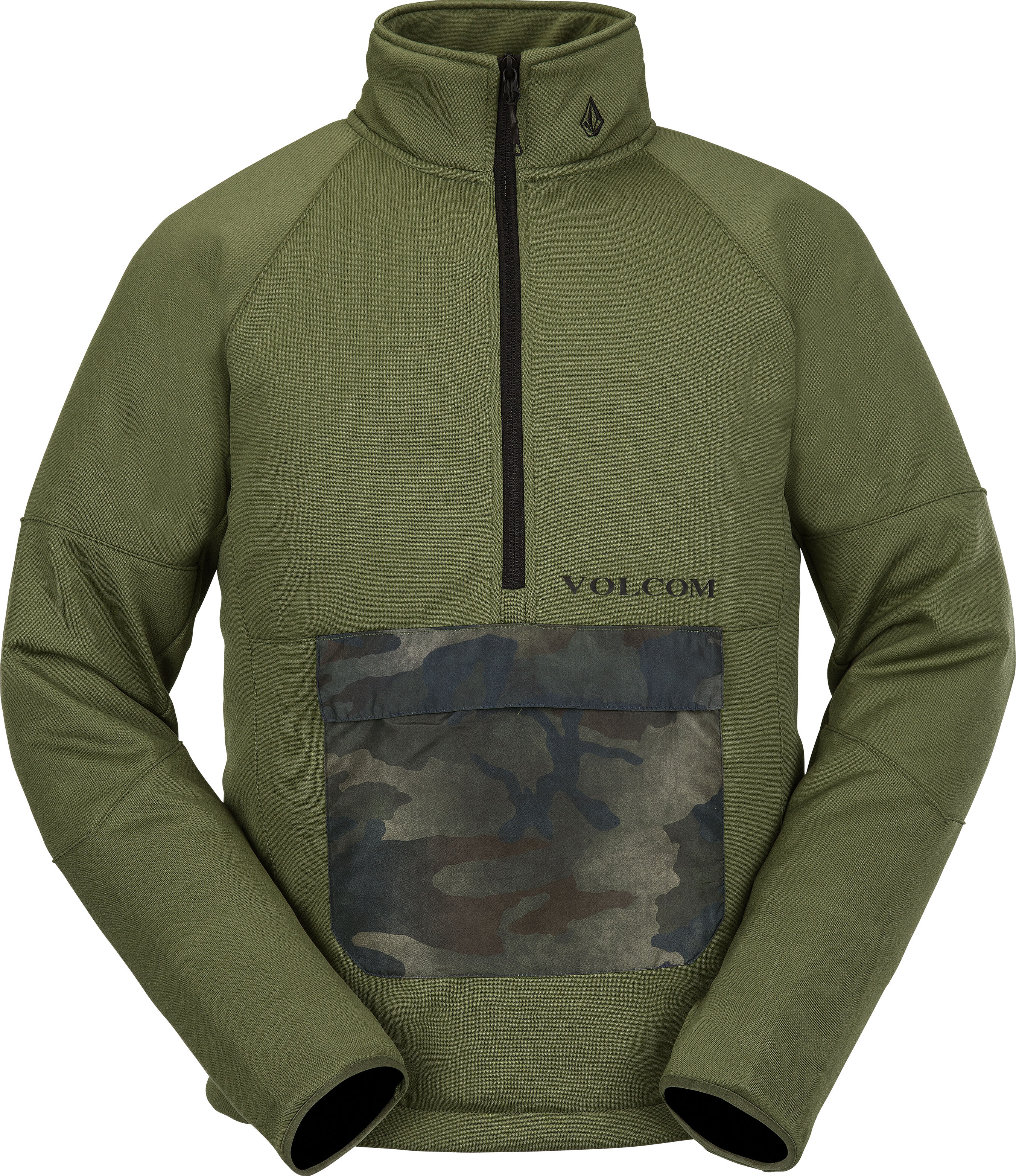 Volcom TECH FLEECE PULLOVER MILITARY M